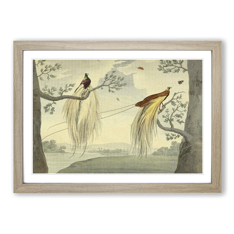 Single Picture Frame Painting, Oak
