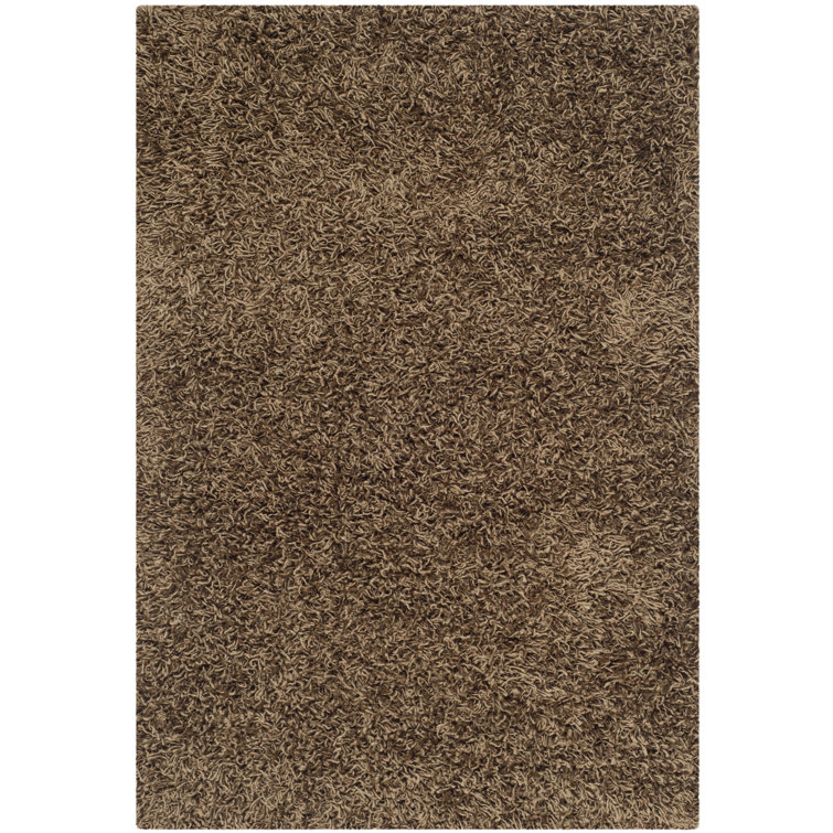 Assar Handmade Tufted Light Brown Area Rug 