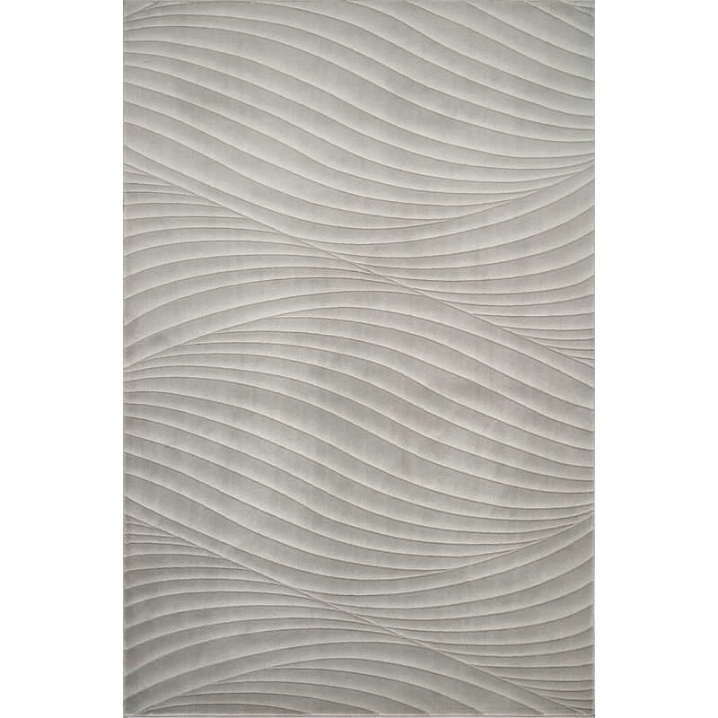 Omari Collection Abstract Traditional Area Rug, Rectangle 3'7" x 5'7"