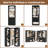 87.2" L X 87.2" W X 80" H Corner Closet System,Freestanding Closet Organizer System With 10 Drawers & 12 Shelves-1529717991