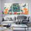 3 Piece Wrapped Canvas Wall Art