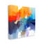 «Stupell Industries», art abstrait sur toile orange et bleu par Lisa Ridgers-91323535-91323533