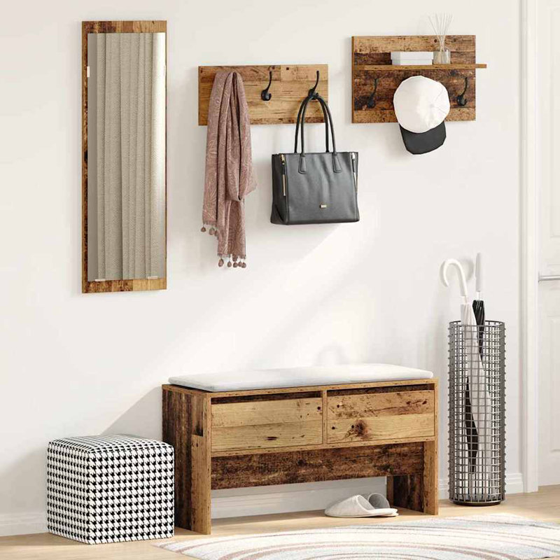 Hall Tree 90cm Wide