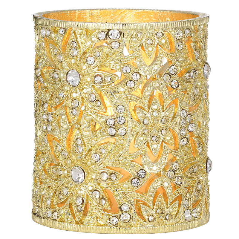 Windsor Tealight Candle Holder, Gold