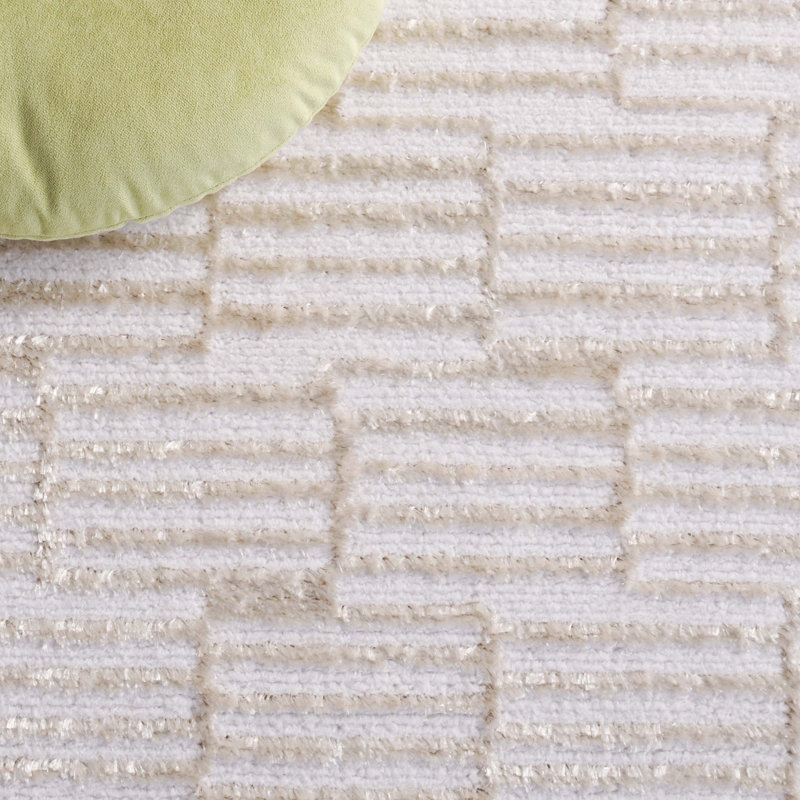 Marneshia Performance Solid Color Rug, Square 6'7"