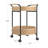 Daniella Metal Bar Cart