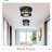 Havza Glass Flush Mount