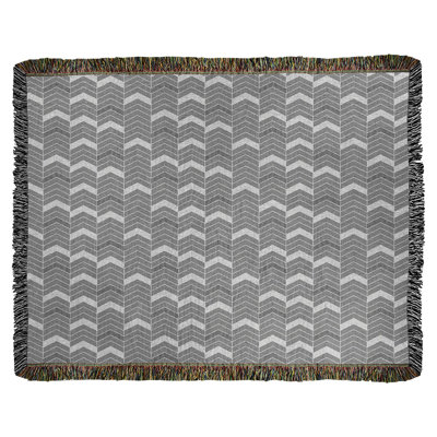 Couverture en coton tissé Rhonda