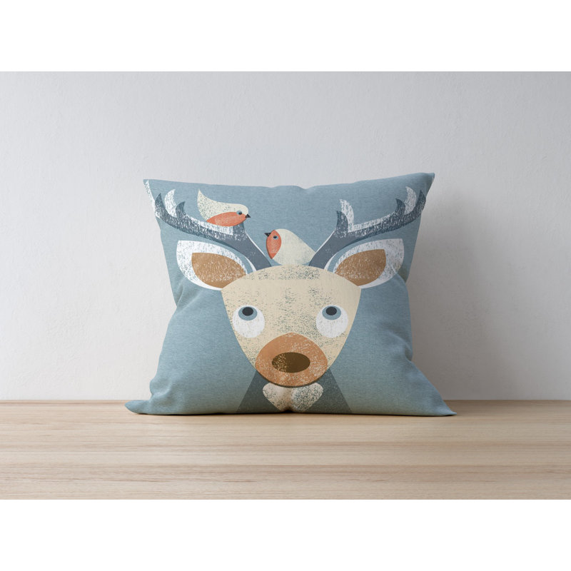 Decorative Cushion Cover, 50% Polyester / 50% Cotton, 16.9 x 16.9 Inches | Digital Print Design, Machine Washable at 86°F | Perfect for Home Decor, Living Room, and Bedroom Accent, Soft and Durable Fabric