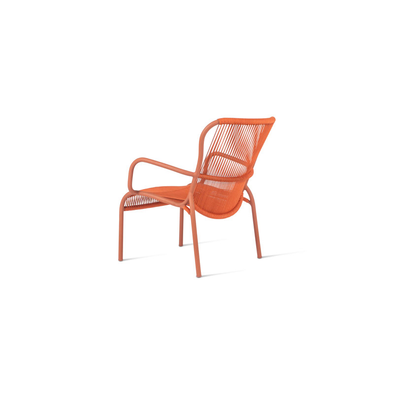 Loop Outdoor Lounge Chair, Terracotta