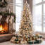 Arbre de Noël cyprès enneigé 6 pi.-127376130