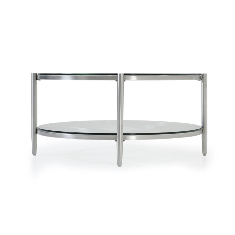 Stromberg Floor Shelf Coffee Table with Storage
