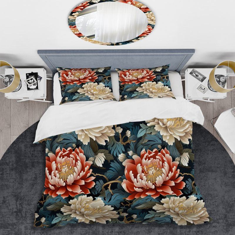 Ensemble de housse de couette Imperial Grandeur II, Housse de couette pour très grand lit et 2 très