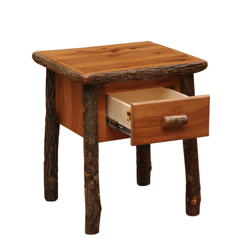 Table de bout Fireside Lodge Hickory, Espresso