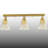 Alastair 3-Light Modern Fluted Glass Track Light Flush Mount-407791662