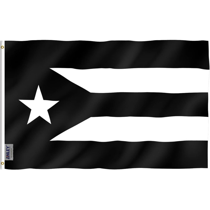 Drapeau de maison en polyester 36 po H x 60 po Puerto Rico