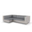 Canapé modulaire d'extérieur avec coussins 102,25 po Vela-87326711-102743481-102743490