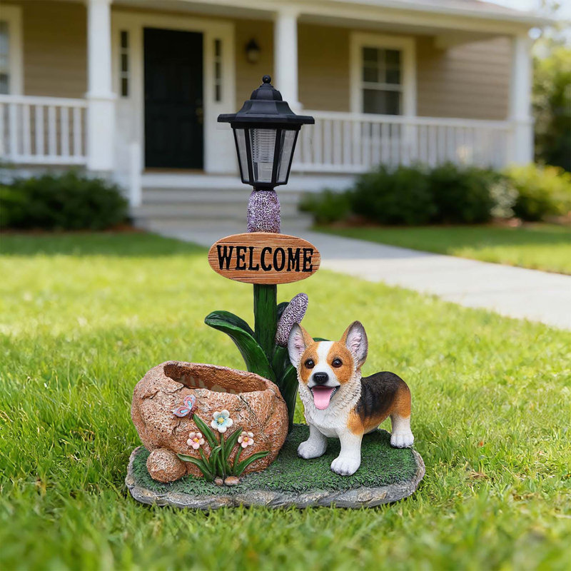 Jardinière Corgi Dog