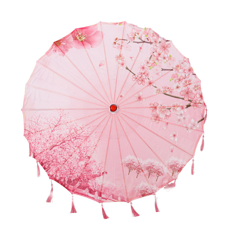 Parasol en soie 33 po Classic Asian