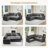 88 "corduroy L-shaped Sofa With Storage Can Be Converted Into A Sofa Bed-1009827399
