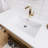 Spring Single Bathroom Vanity with Acrylic Top-2051993413