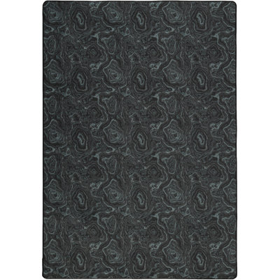 Tapis turquoise foncé Imagine