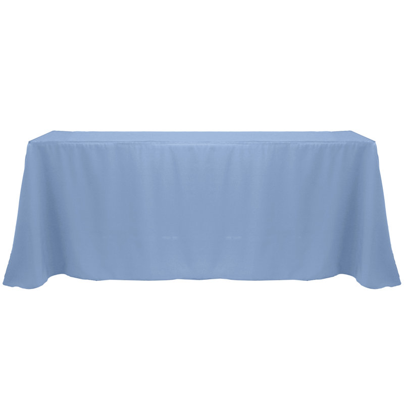Solid Color Tablecloth, 156" x 90", Slate, 1