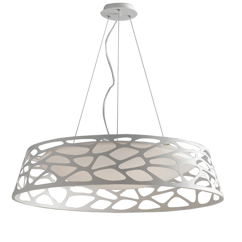 Fender 1 - Light White LED Single Pendant, 170cm H x 76cm W x 76cm D