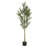 6' Artificial Olive Tree With Pot-1153147974