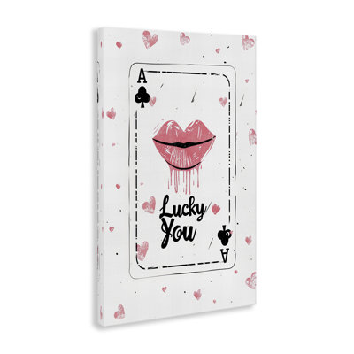 Toile de cartes à jouer Lucky You, design par LSR Design Studio