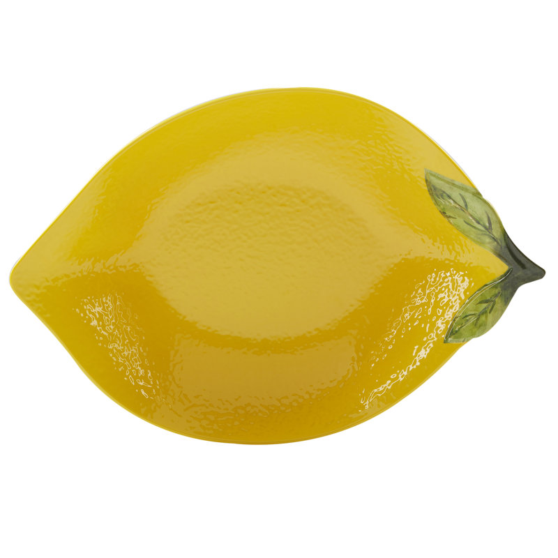 Certified International 3D Lemon Serving Set