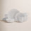 Everyday White Porcelain Dinnerware Set - Service for 4