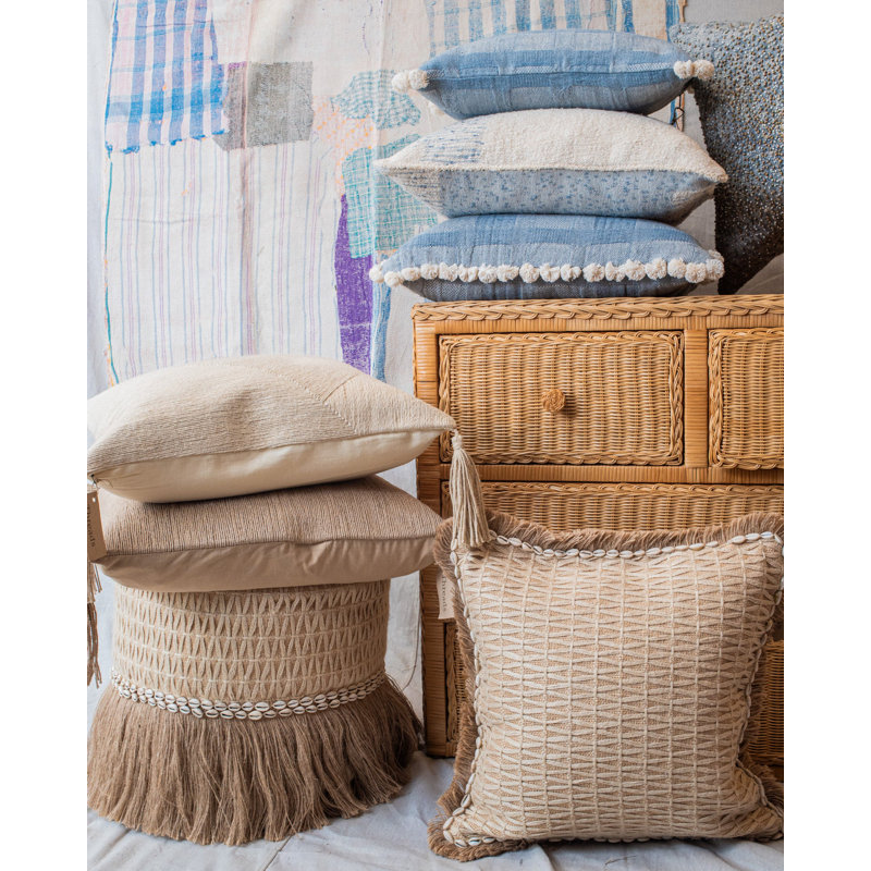 Jute Weave Pillow Cover & Insert