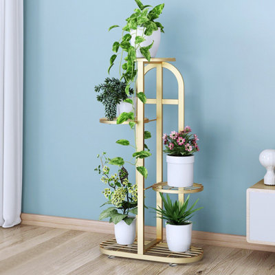 Iron Plant Stand 4 Tier