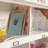 Bookcase/Footboard, White finish