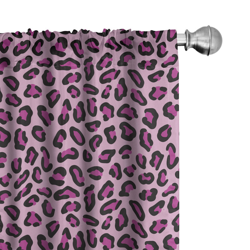 Rideaux 4 panneaux East Urban Home Jaguar, L 56 po x L 63 po