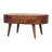 Solid Wood Honey Caramel Coffee Table