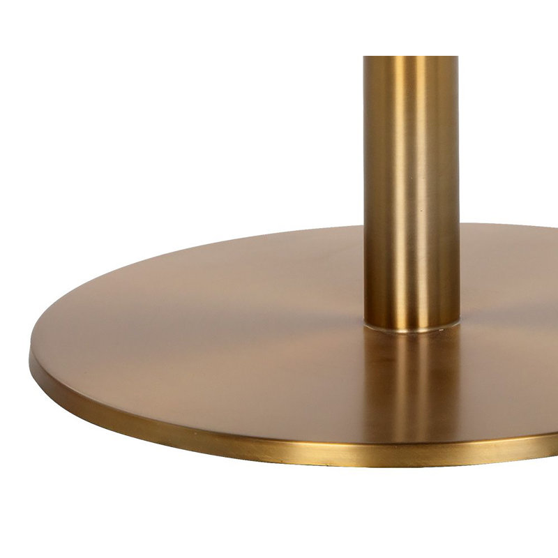 Massie Round Marble Dining Table, Bar Height (41.5" Height)