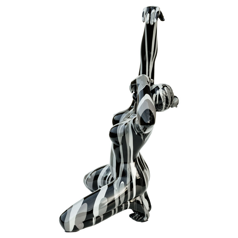 Wurley People Statue, Grey/Black