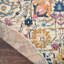 Tapis floral ivoire / jaune / bleu Doyon-705669587
