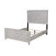 Lit double moderne de style moderne avec tête de lit élégante pour matériaux décoratifs