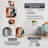 Makalie Metal Wall Clock