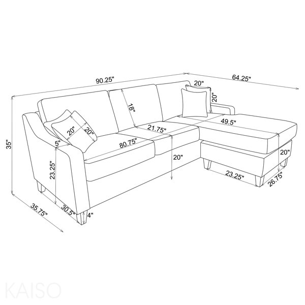 Dimensions du produit