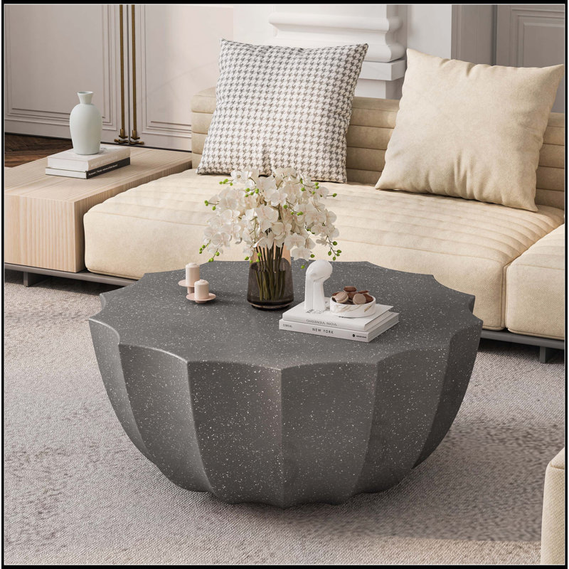 35.43" Waterproof Coffee Table, Gray