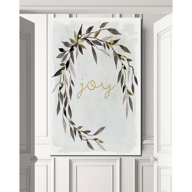 « simple joy », impression, H 12 po x l 8 po x P 1,5 po, Toile tendue