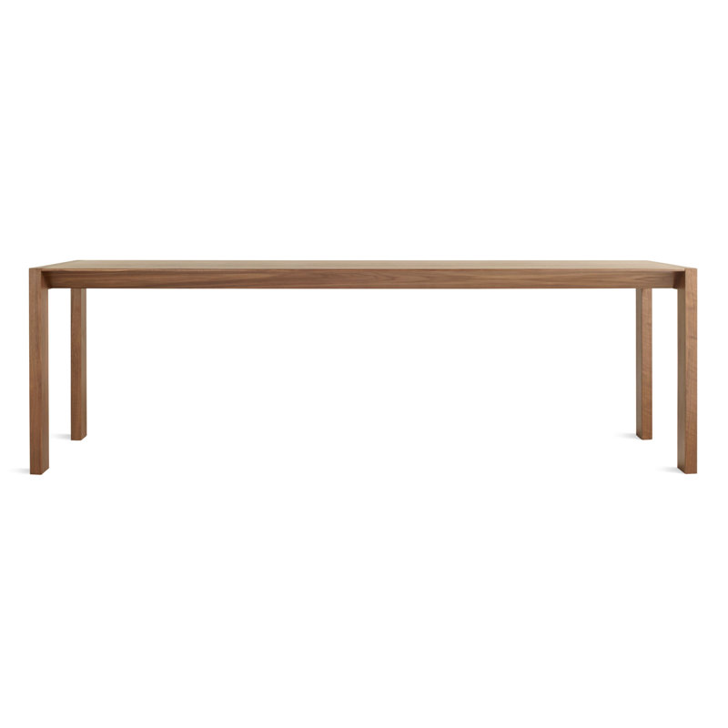 Rustic Walnut Extendable Dining Table for Eight