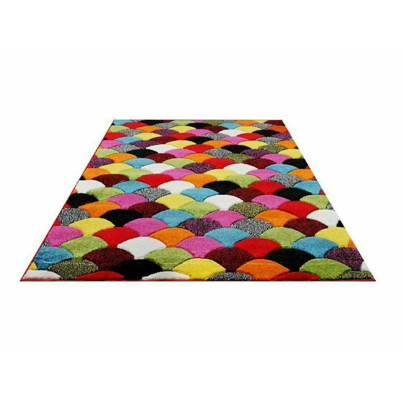 Leonanie Geometric Indoor / Outdoor Area Rug, Rectangle 80 x 150cm