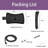 2.5 GPM High Pressur Two Spray Setting Shower Heads Combo,With Two Spray Settings Handheld Shower Head-120223042