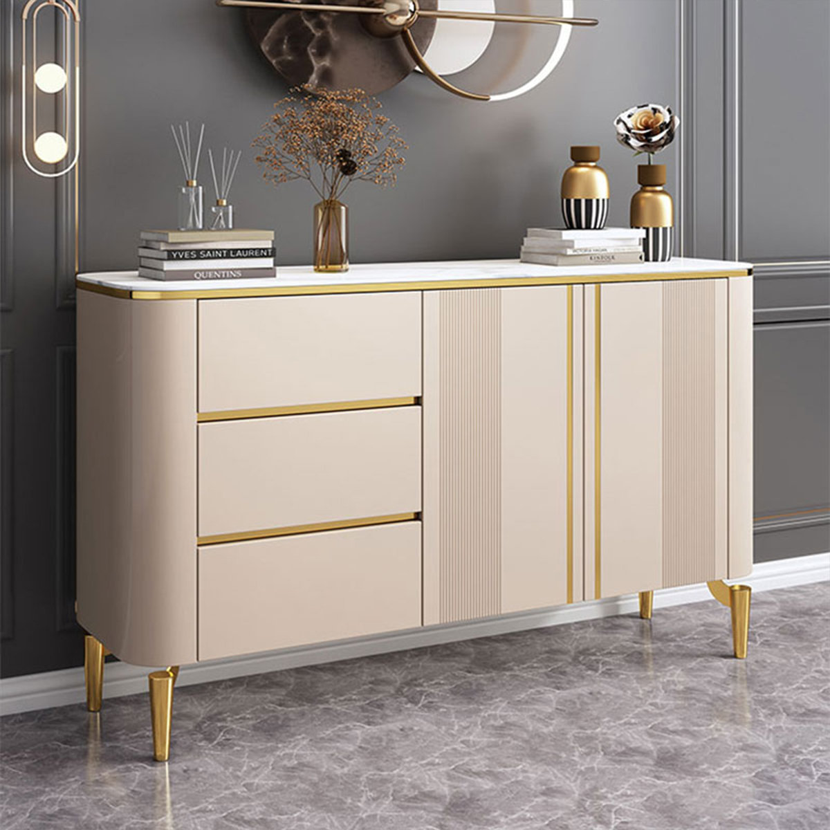 Upgrade Your Space with The Elmore - Sideboard Buffet Modern