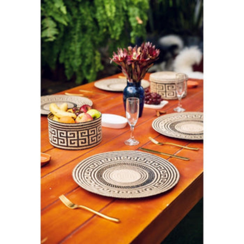 Plastic / Acrylic No Pattern Round Placemat